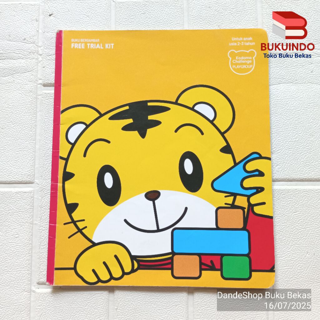 Kodomo Challenge Playgroup Trial Kit Buku Bergambar