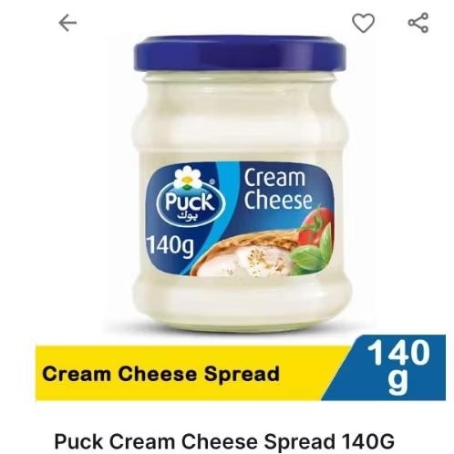 

TERMURAH Puck cream cheese 140gr keju oles spread