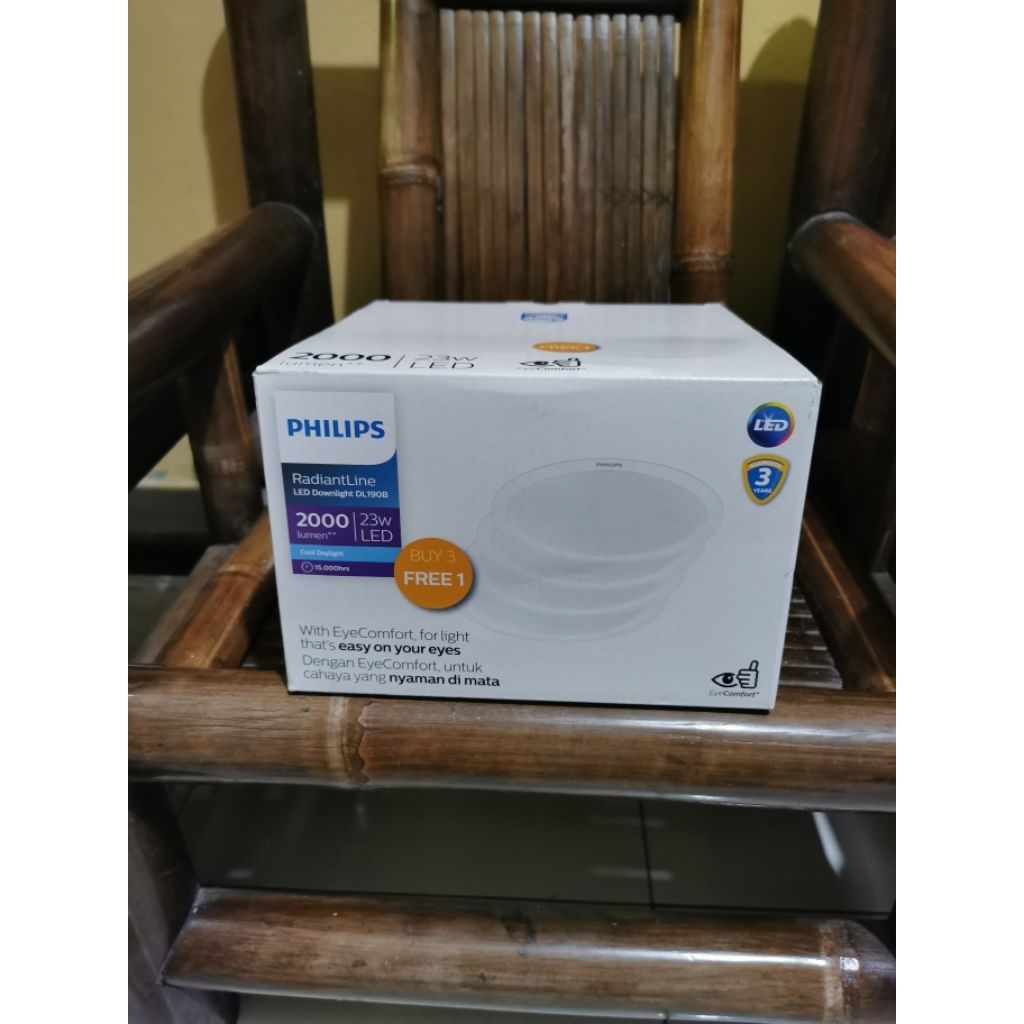 downlight philips 23 watt sinar putih