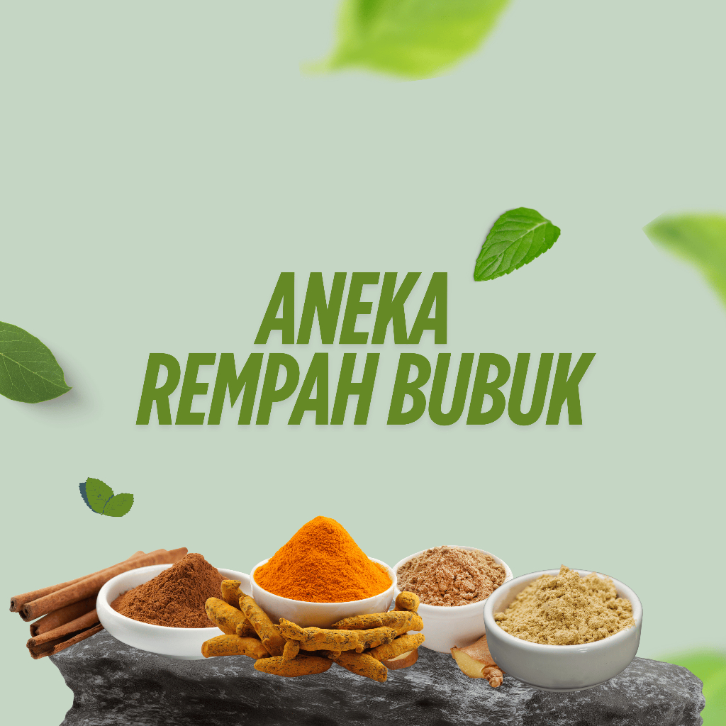 

Rempah Bubuk Alami 100% | Kunyit, Jahe, Lengkuas, Kayu Manis | Sachet & Botol – Rempah Nusa