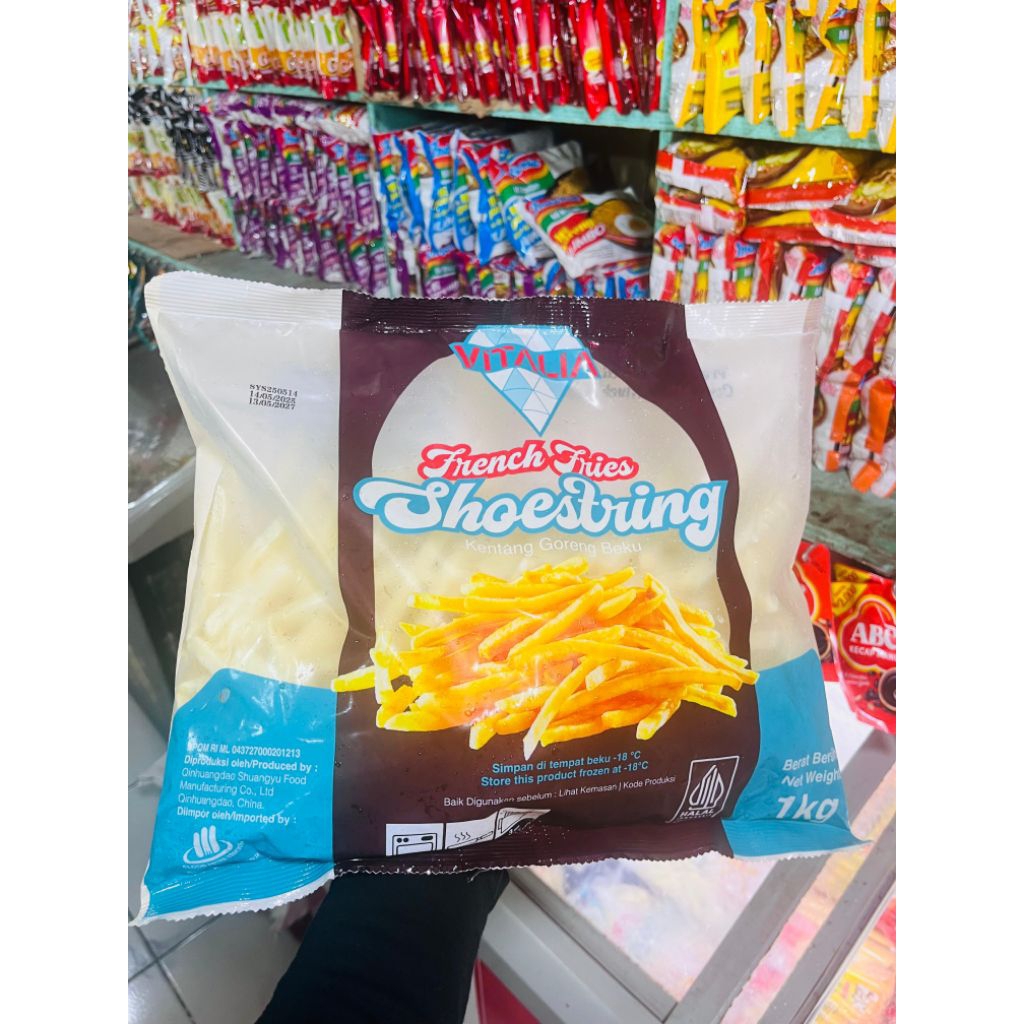 

Vitalia shoestring Kentang 1kg Bisa COD