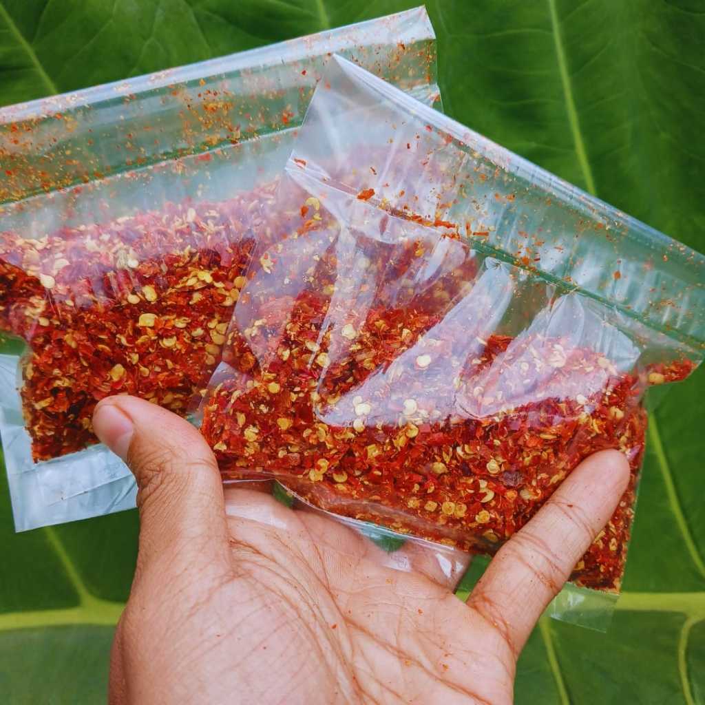 

Cabe Bubuk Plek kering Kemasan 25gr