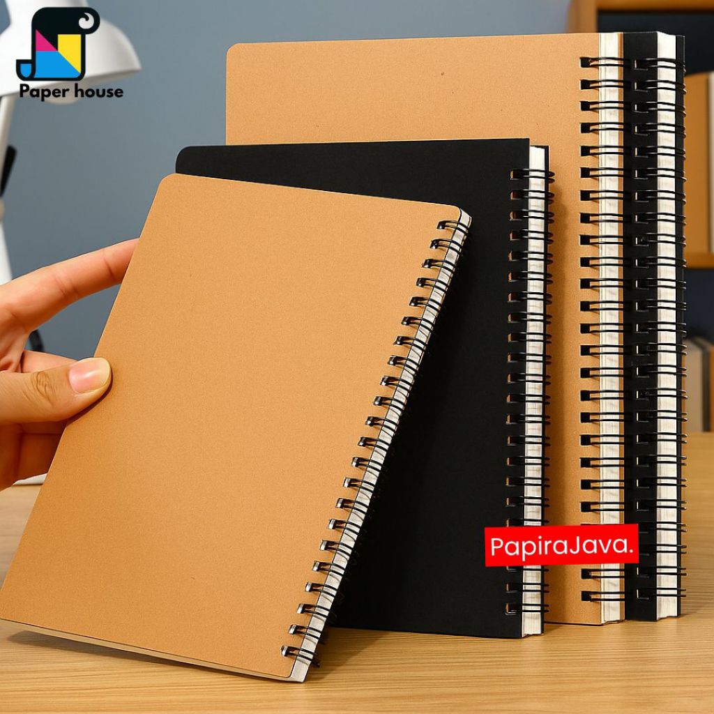 

SKETCHBOOK / BUKU SKETSA A5 / SKETCH BOOK / BROWN PAPER / BOOK PAPER