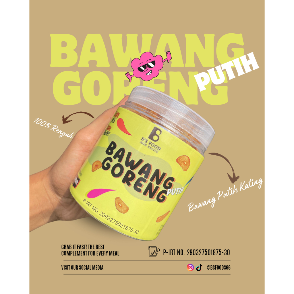 

Bawang Premium Putih Kating Goreng | Premium Fried Kating Garlic