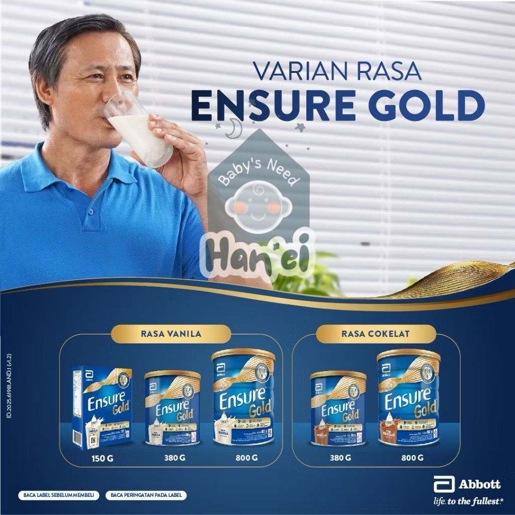 

Ensure Gold Coklat dan Vanilla