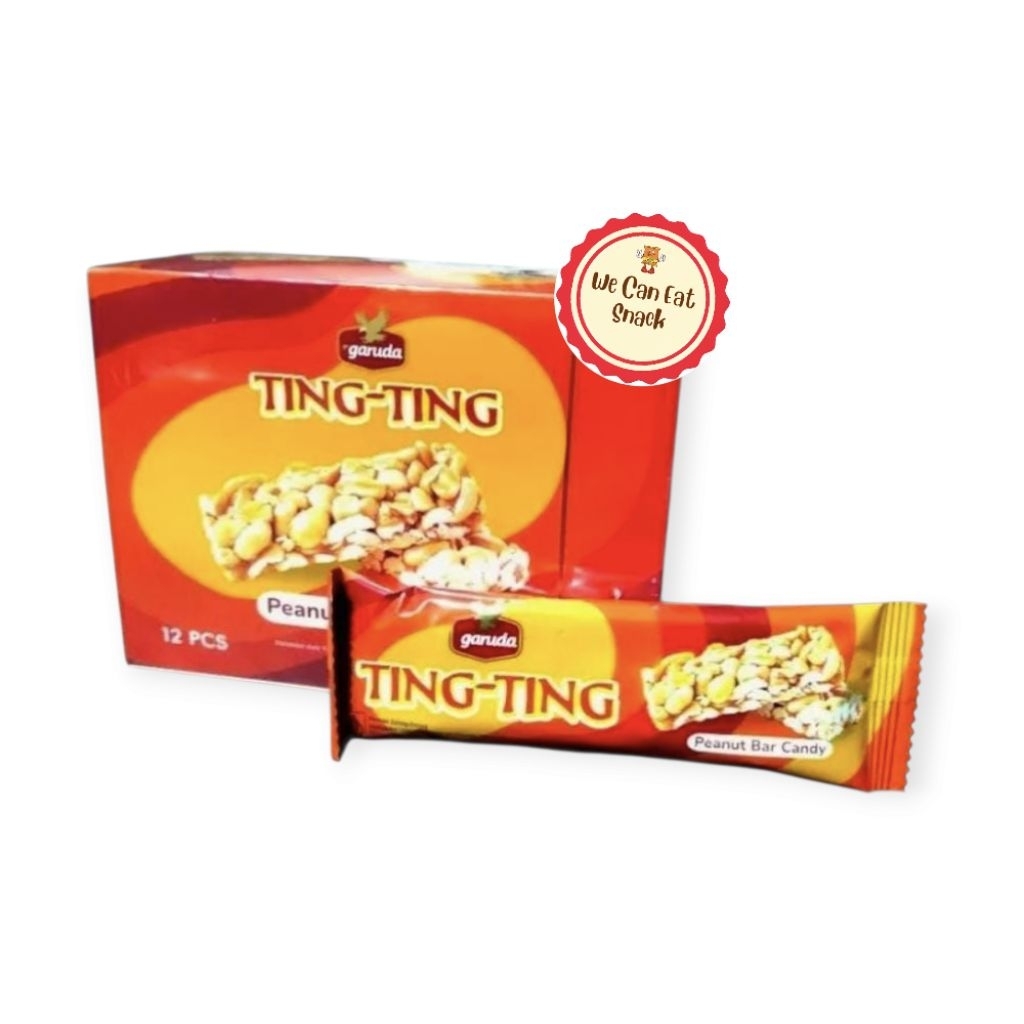 

Garuda Ting Ting Peanut Bar Candy Box (Isi 12 Pcs)