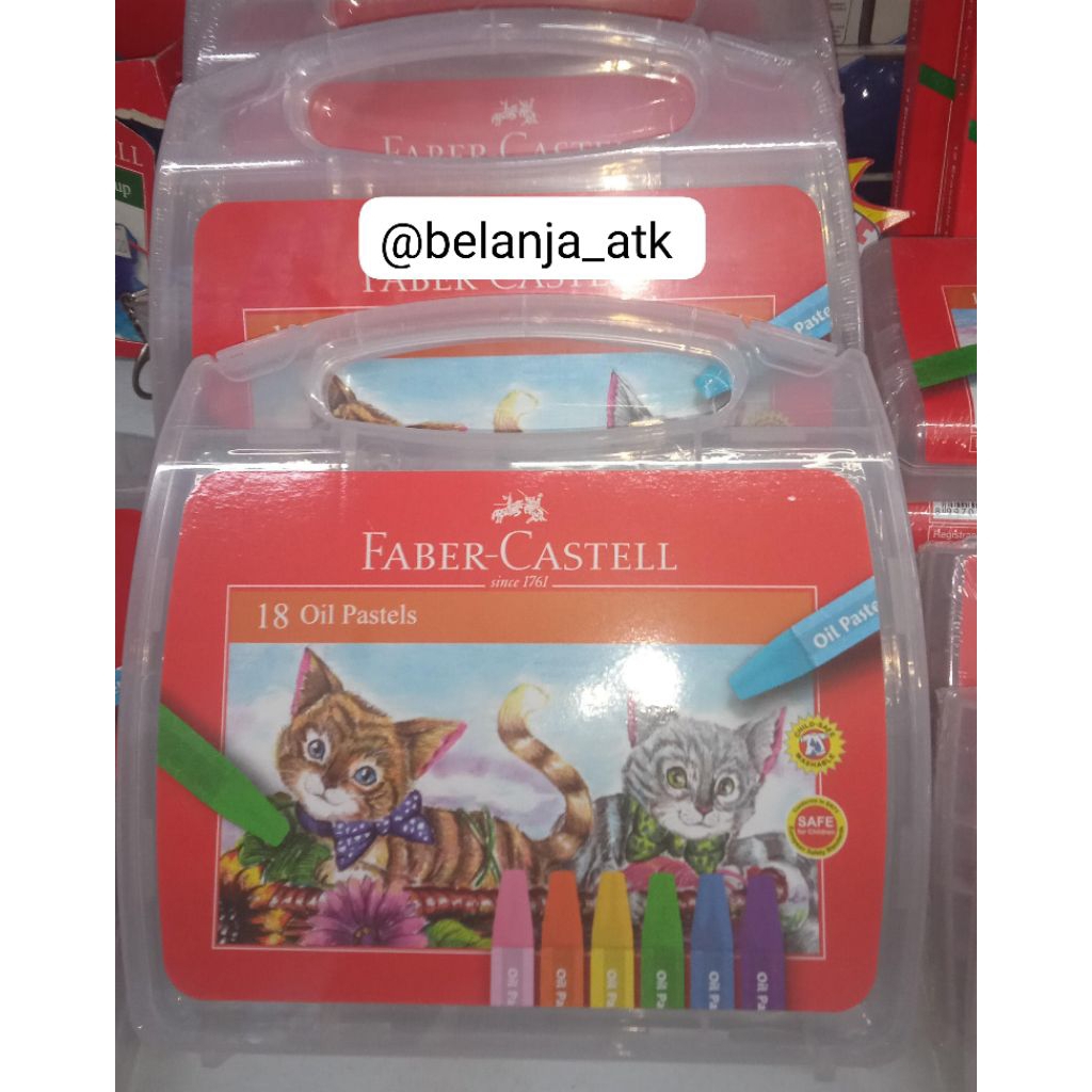 

CRAYON OIL PASTEL FABER CASTEL 18 WARNA