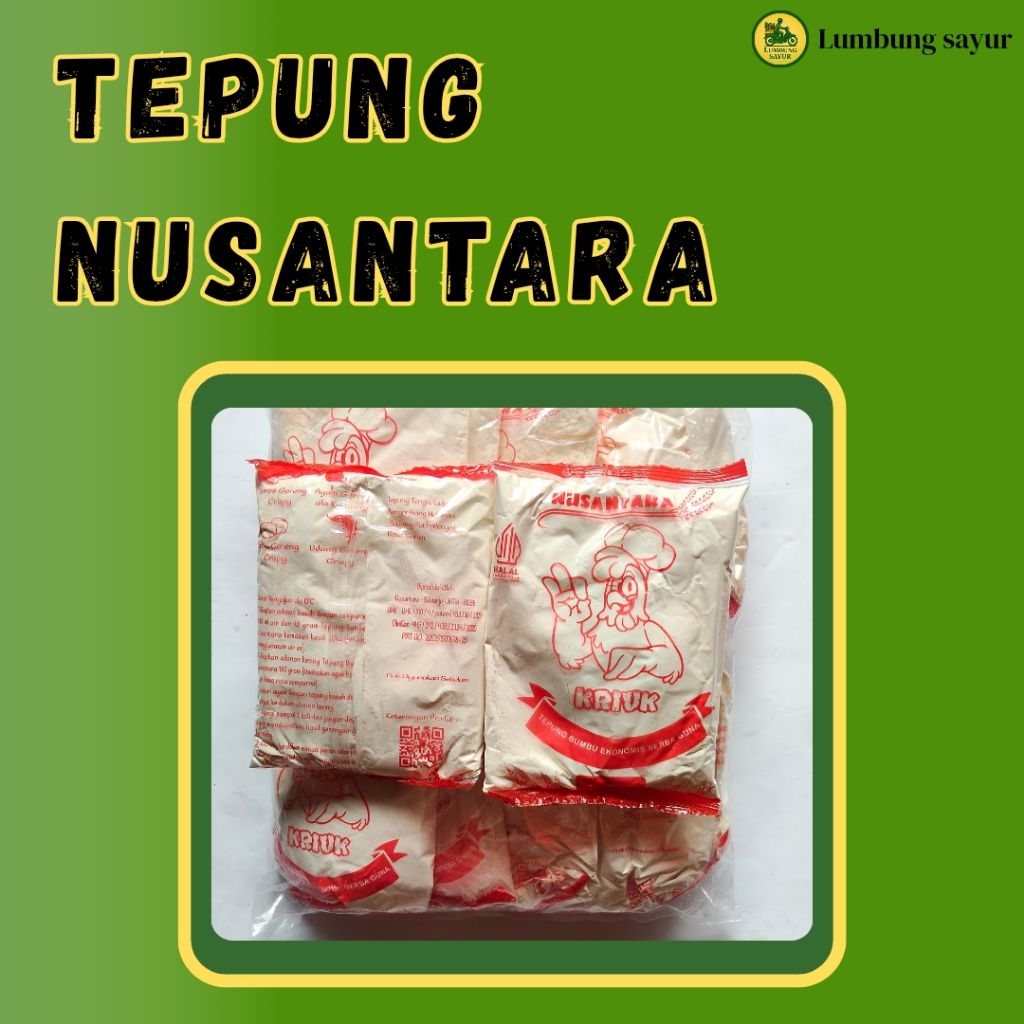 

Tepung Musantara Kriuk 150g – Tepung Goreng Renyah & Gurih, Praktis untuk Aneka Gorengan.