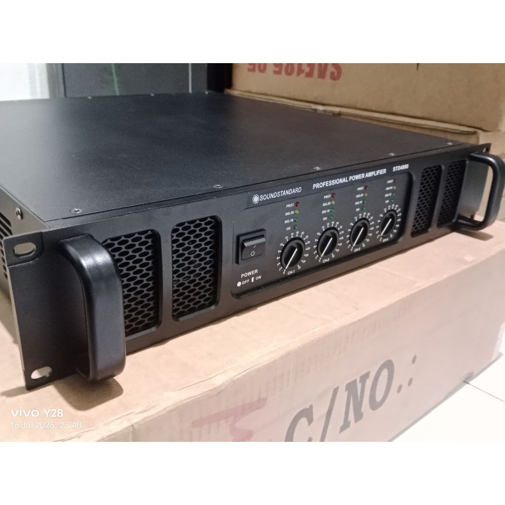 power amplifier soundstandard STD 4900