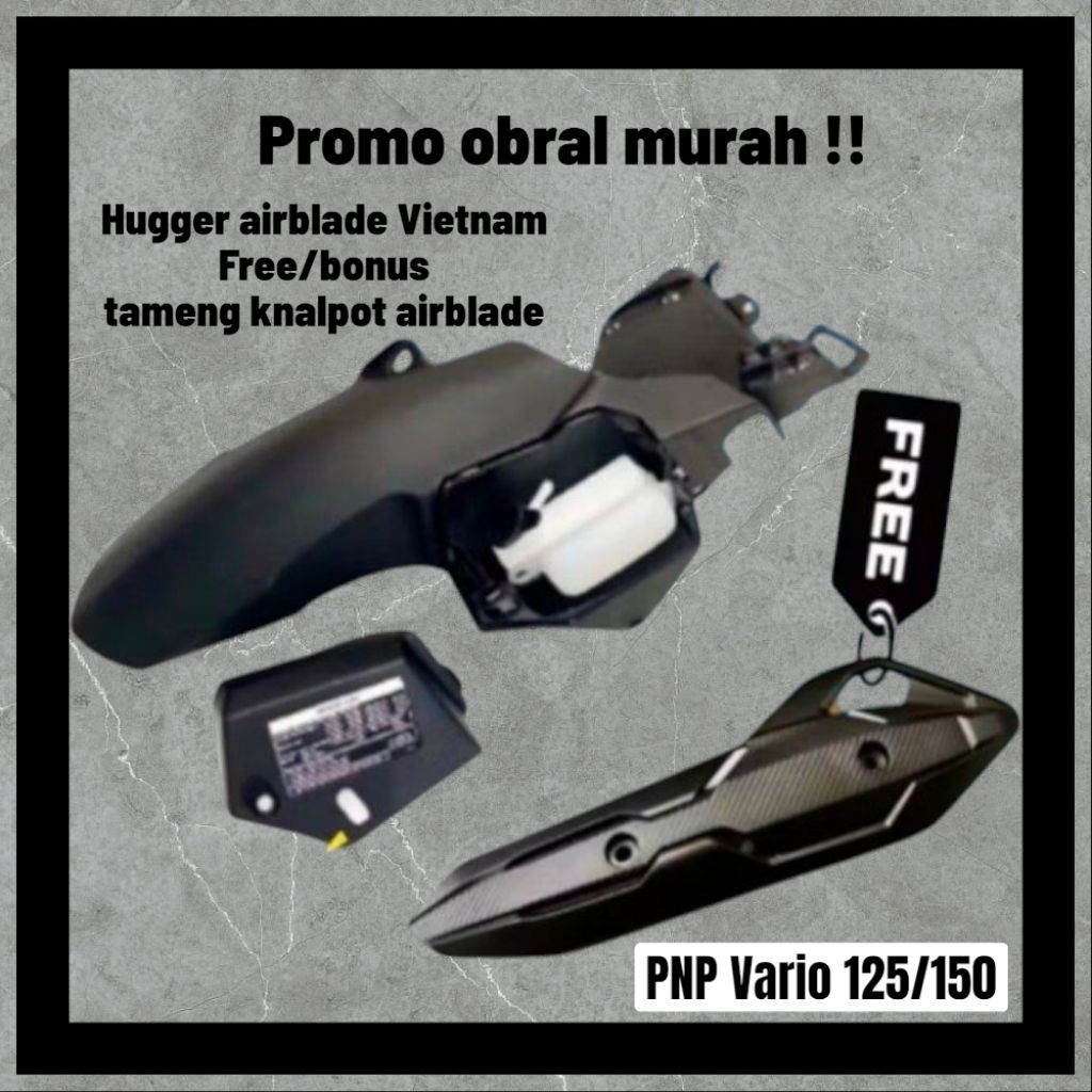promo obral hugger airblade Vario 125-150 / hugger airblade Vietnam click / hugger airblade Vietnam 
