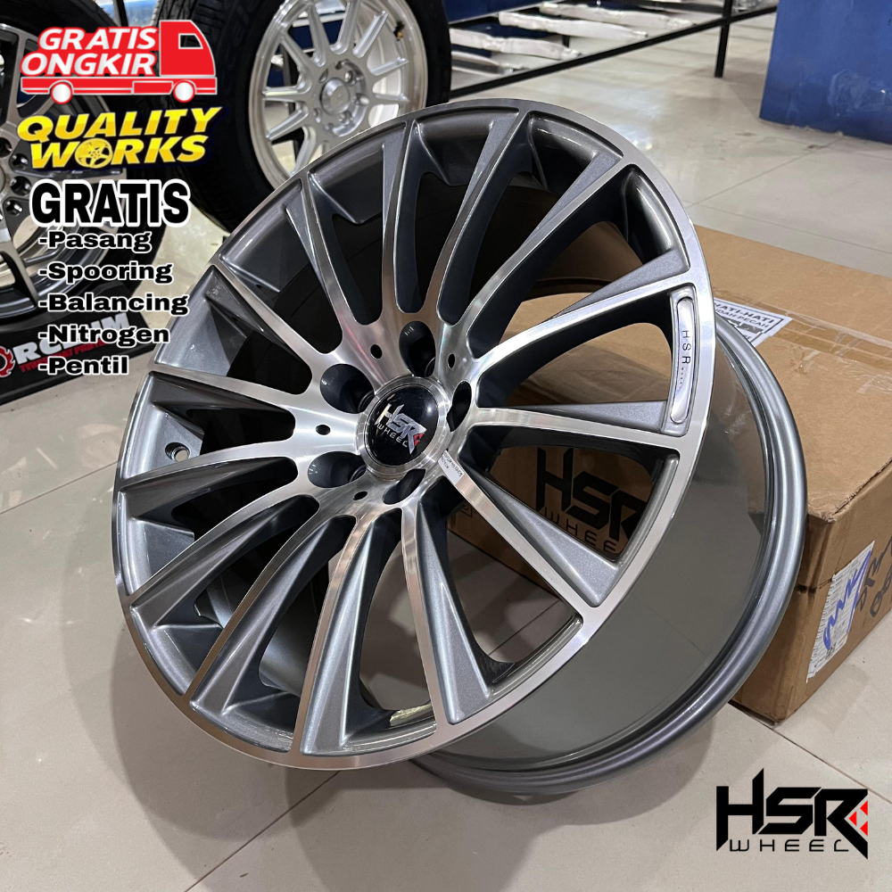 Velg Mobil Mercy Ring 18 Hsr Wheel Rostock Blade