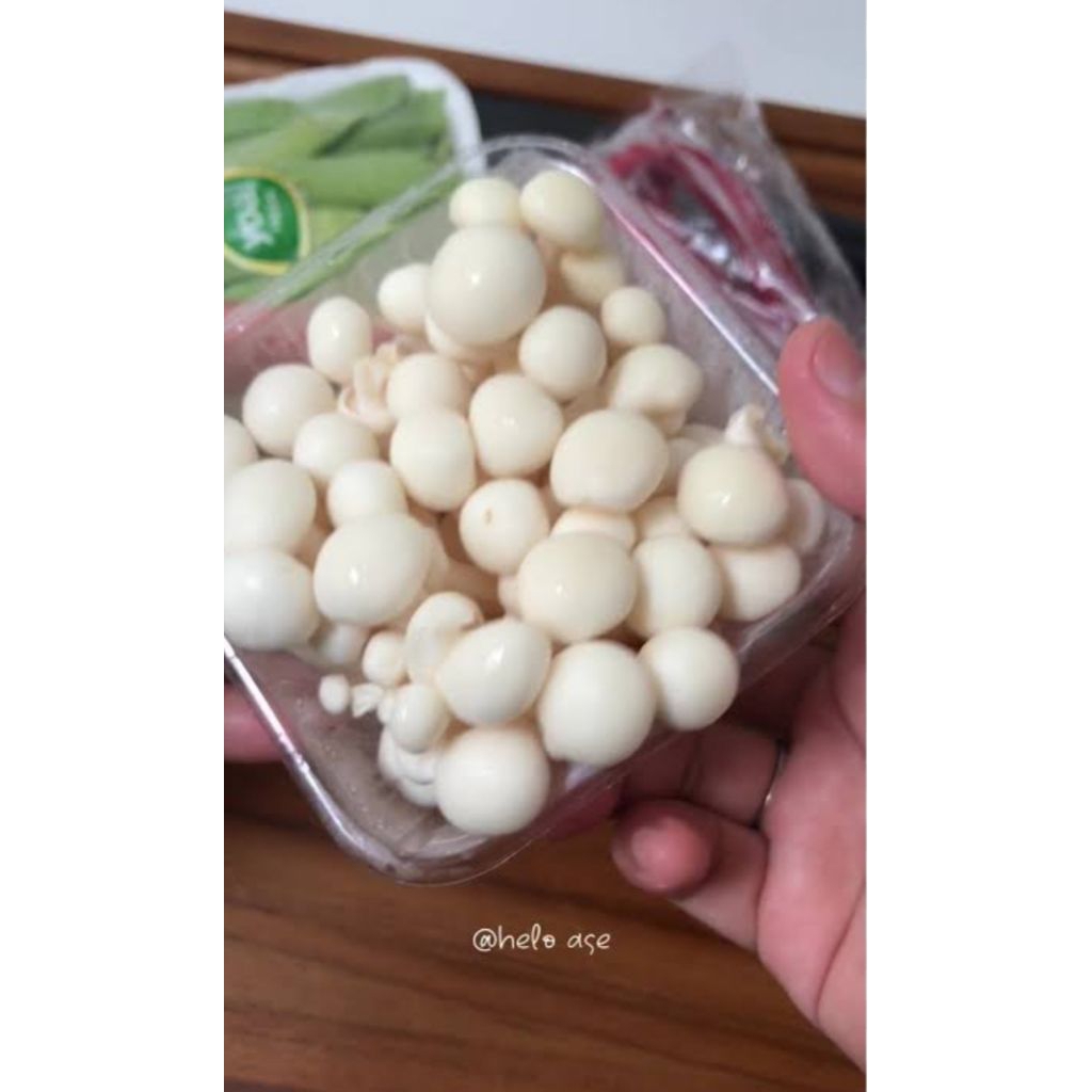 

JAMUR SHIMEJI PUTIH. 1 pack