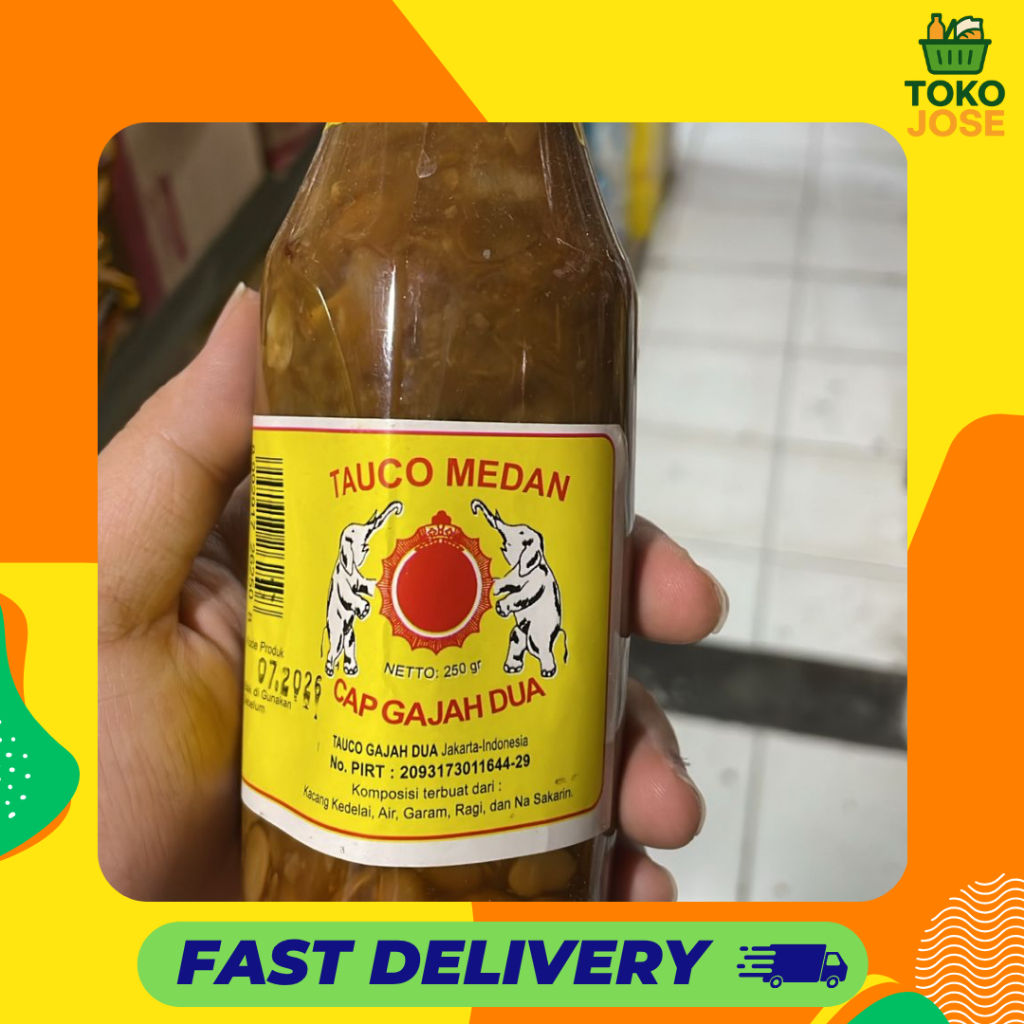 

Tauco Medan Cap Gajah Dua 1 Botol / Tauco Medan 250gr