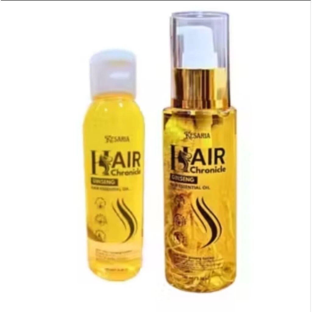 BISA COD‼️ KESARIA - Hair Chronical - Ginseng Hair Essence Oil - Perawatan Rambut Rontok & PENUMBUH 
