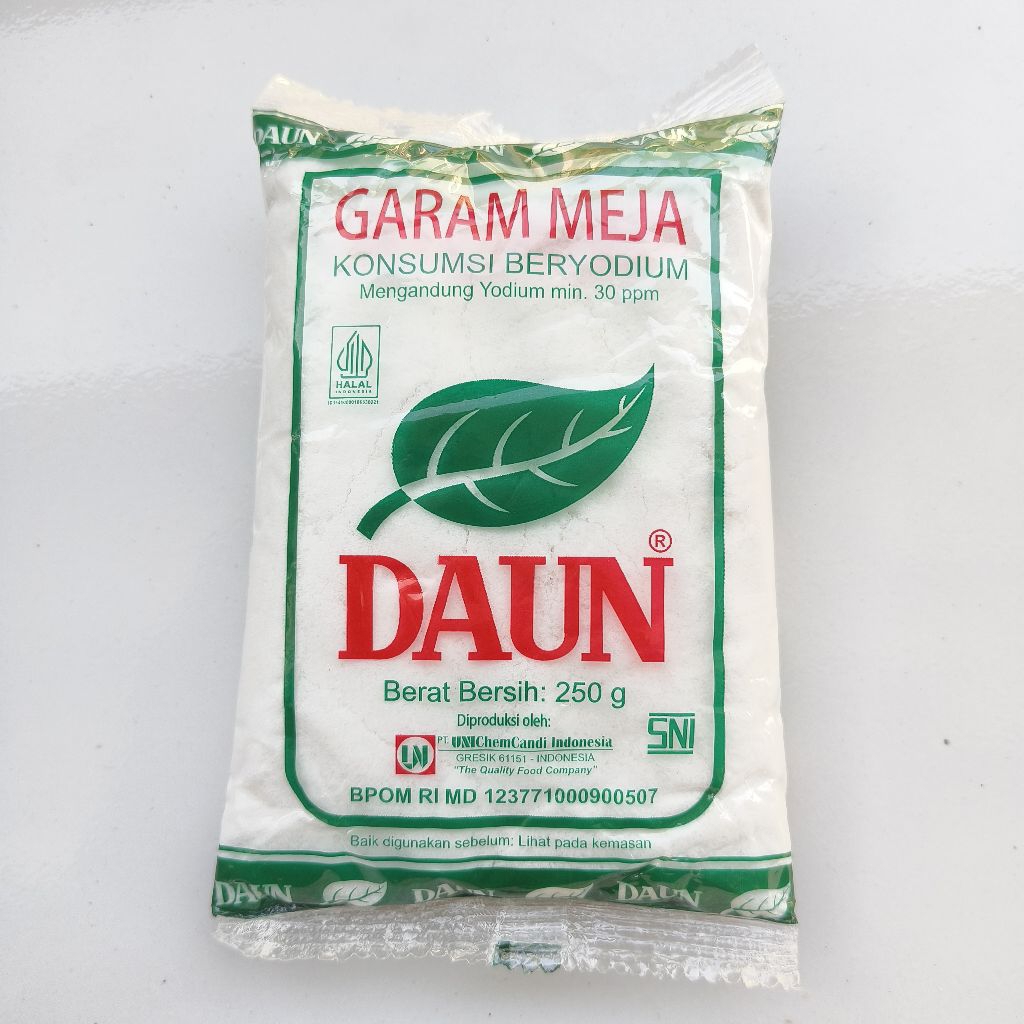 

Garam Daun garam yodium 250gr
