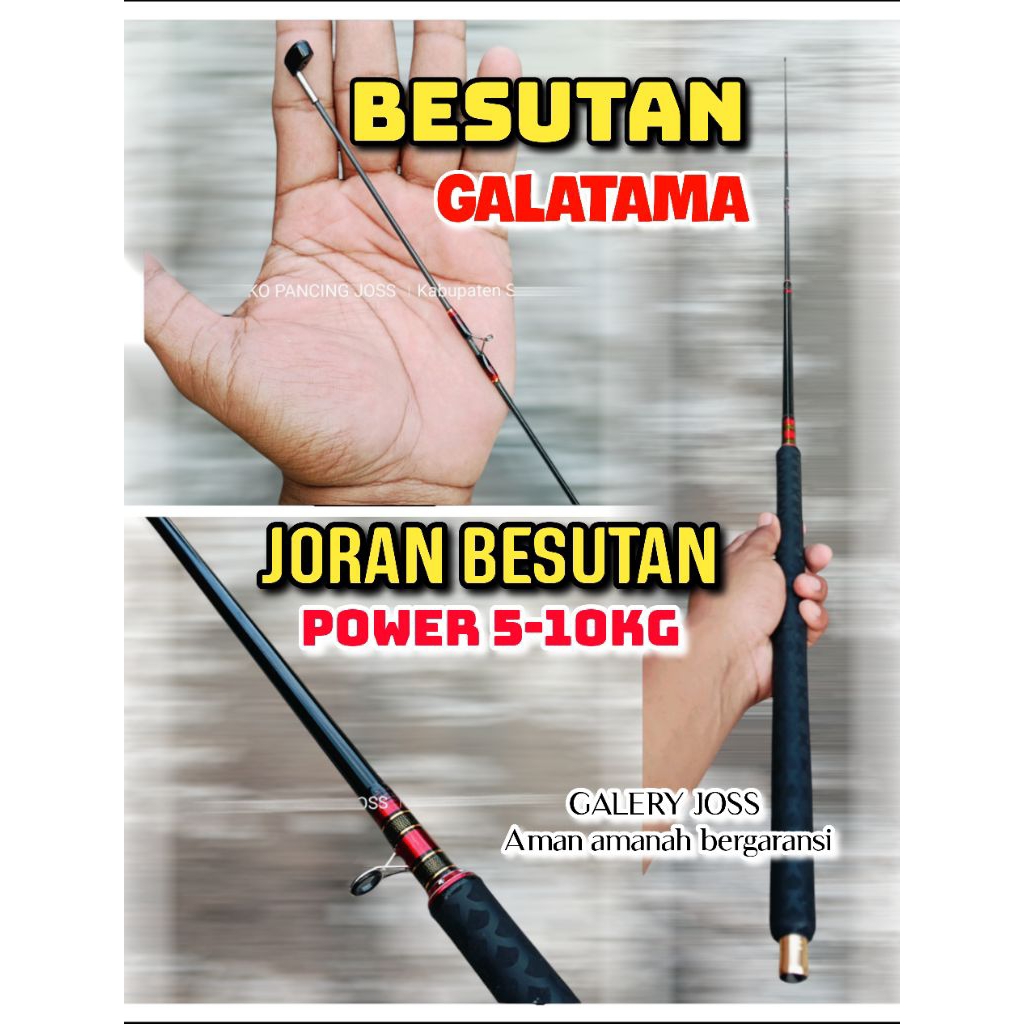 Joran besutan Galatama 180cm power 5-10kg