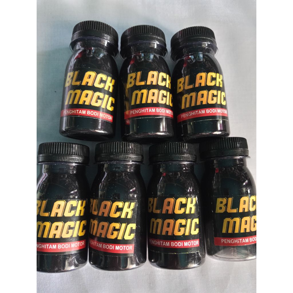 black magic / penghitam dasboard / penghitam bodi motor / penghitam spakboard