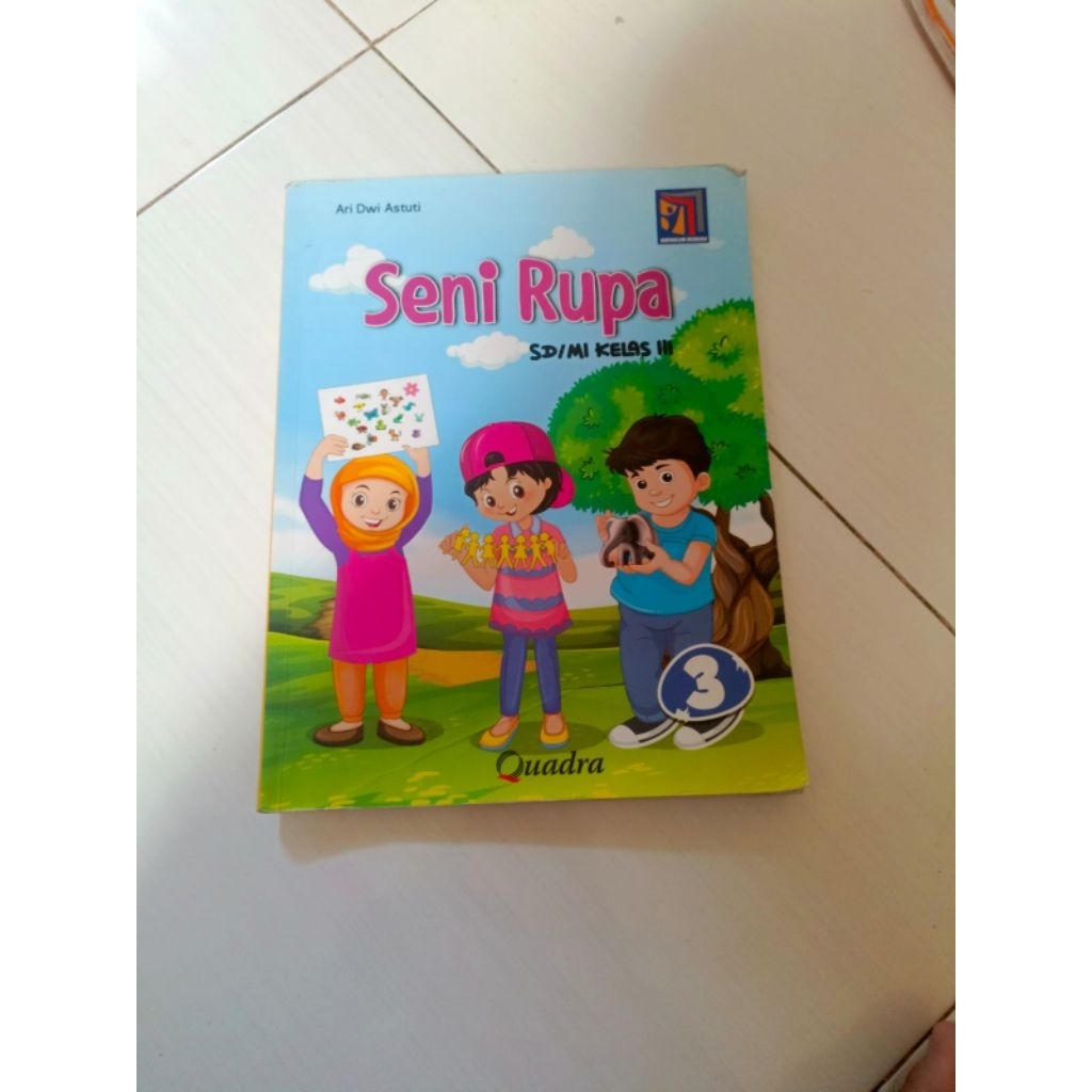 buku pelajaran seni rupa kelas 3 SD