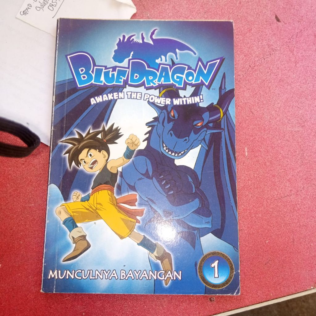 BLUE Dragon/Cartoon Network, komik Warna