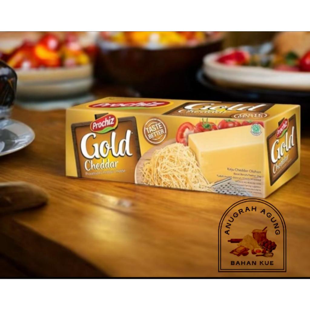 

KEJU PROCHIZ GOLD CHEDDAR 2 KG 1 KARTON ISI 8 PCS