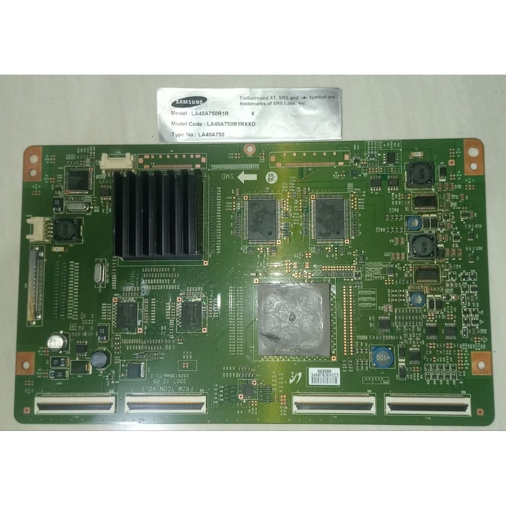 T'CON TV Samsung seri LA40A750R1R