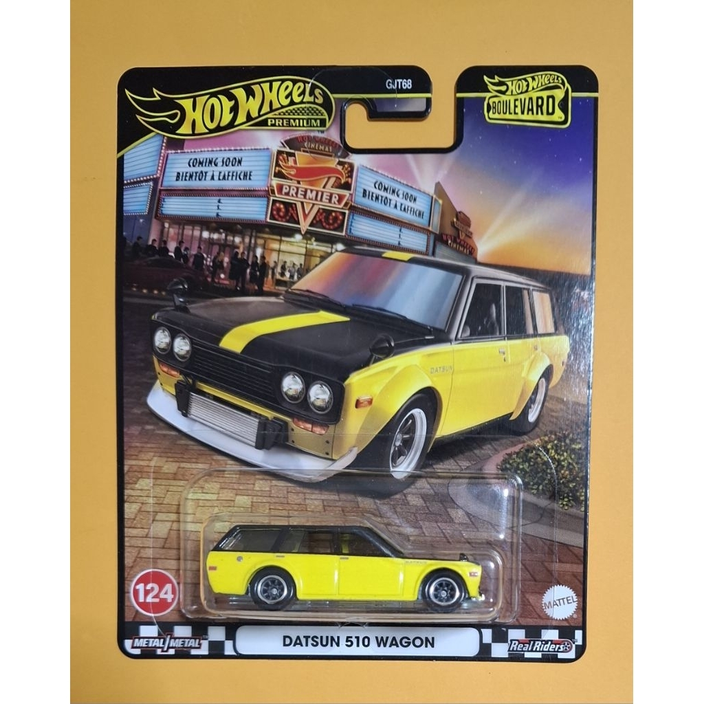 Hot Wheels Premium Boulevard Datsun 510 Wagon