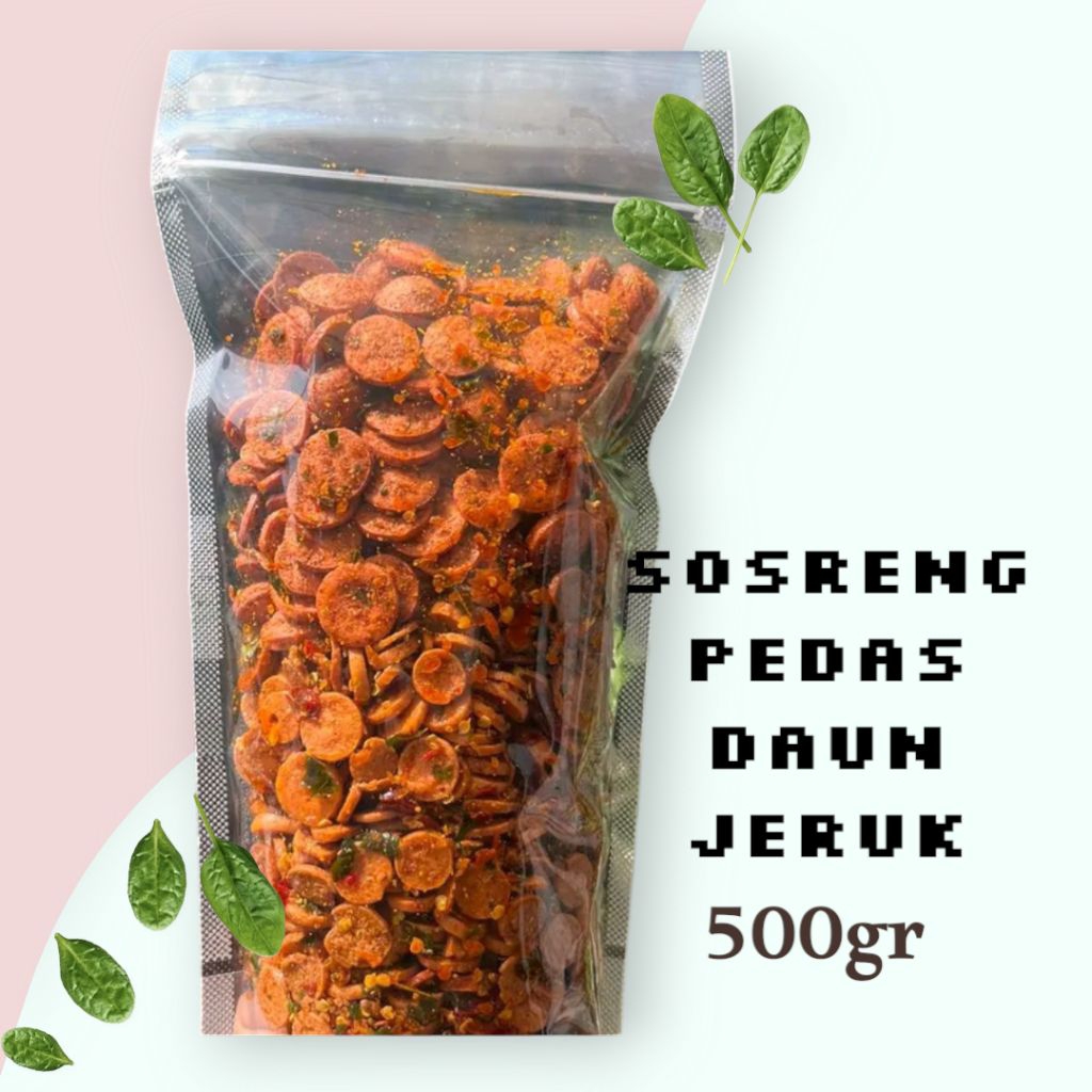 

SOSIS GORENG PEDAS EXTRA DAUN JERUK