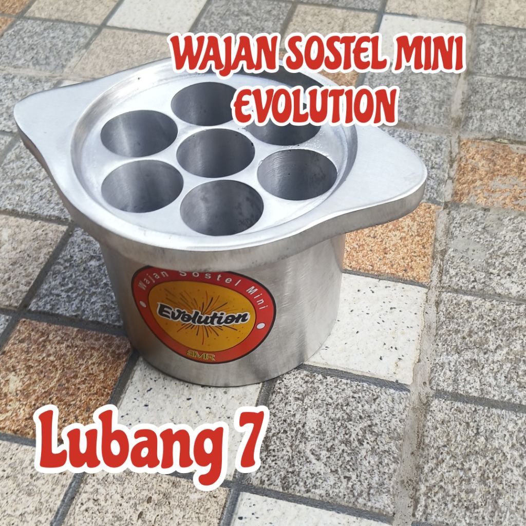 WAJAN SOSTEL MINI EVOLUTION LUBANG 7
