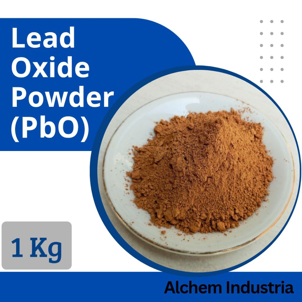 PbO timbal oksida II lead oxide powder