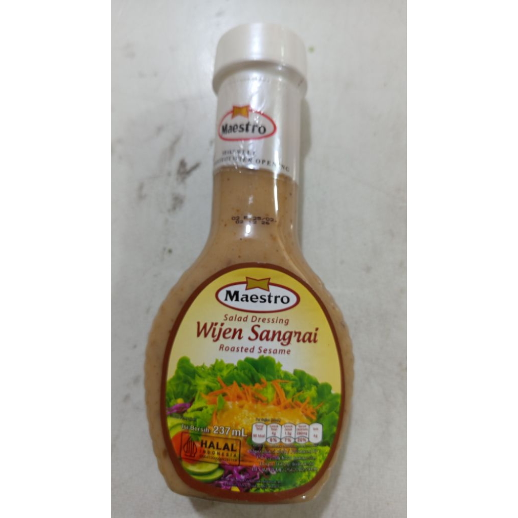 

MAESTRO wijen sangrai 237ml
