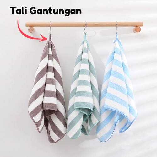 Handuk mandi Anak salur ukuran 50x100cm bahan polyster Tebal /handuk mandi/handuk salur/handuk souve