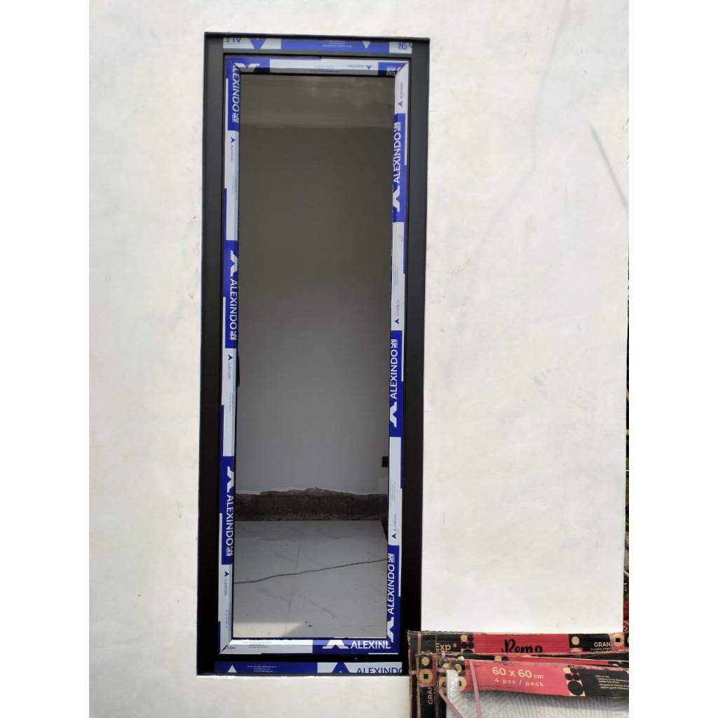 jendela aluminium ukuran 170x50