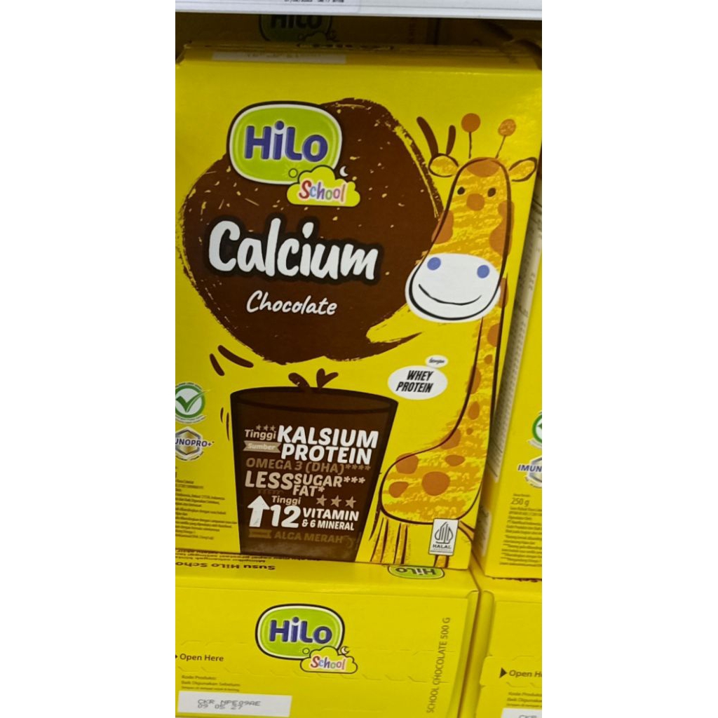 

Hilo School Susu Nutrisi Anak Sekolah Kalsium Protein Box 750 Gr