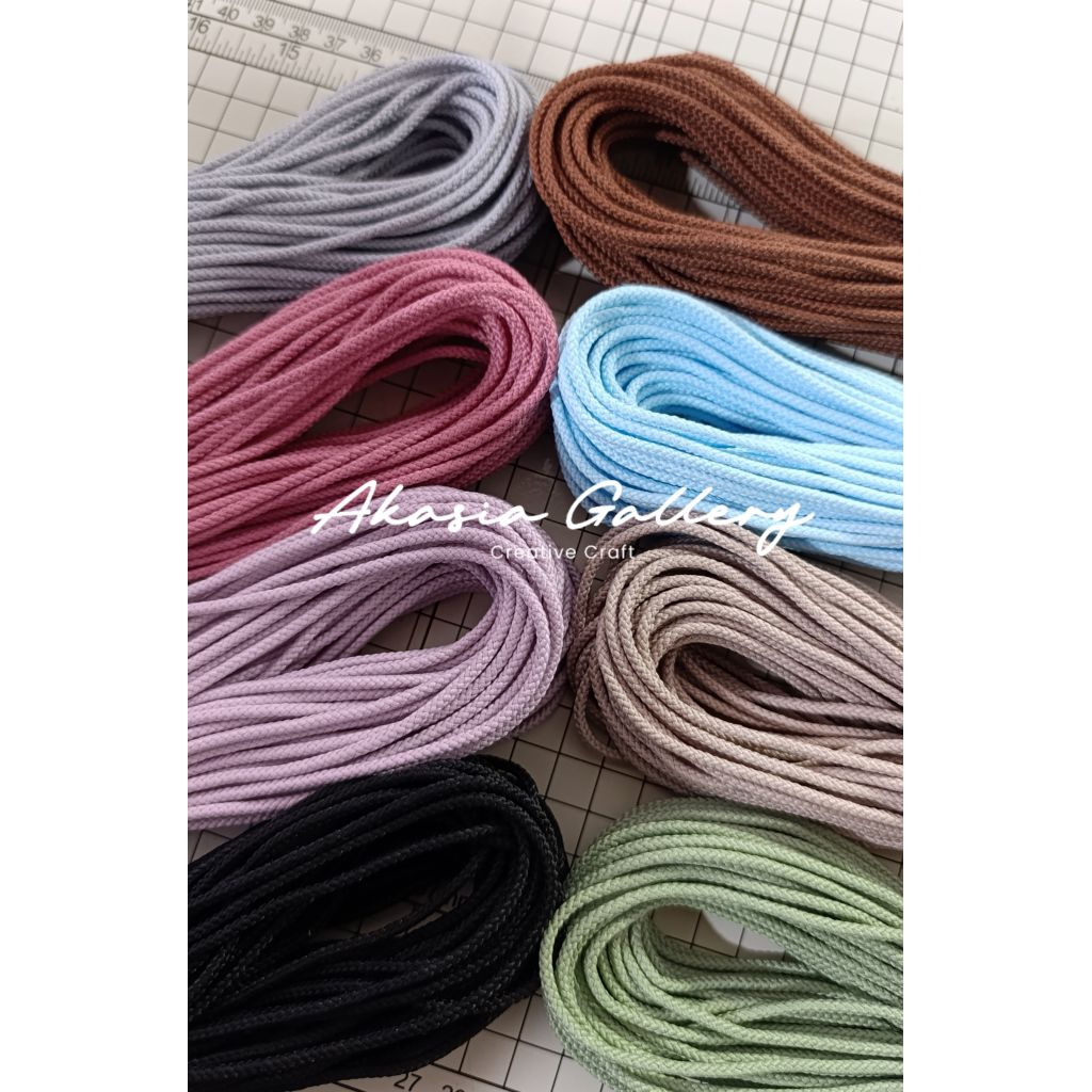 (1 meter) Tali Prusik Polos 3 mm / Tali Prusik