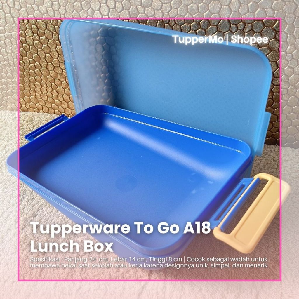 To Go A18 Lunch Box Tupperware Ori