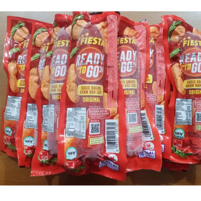 

FIESTA Sosis Ready To Go 65gr (Siap Makan)