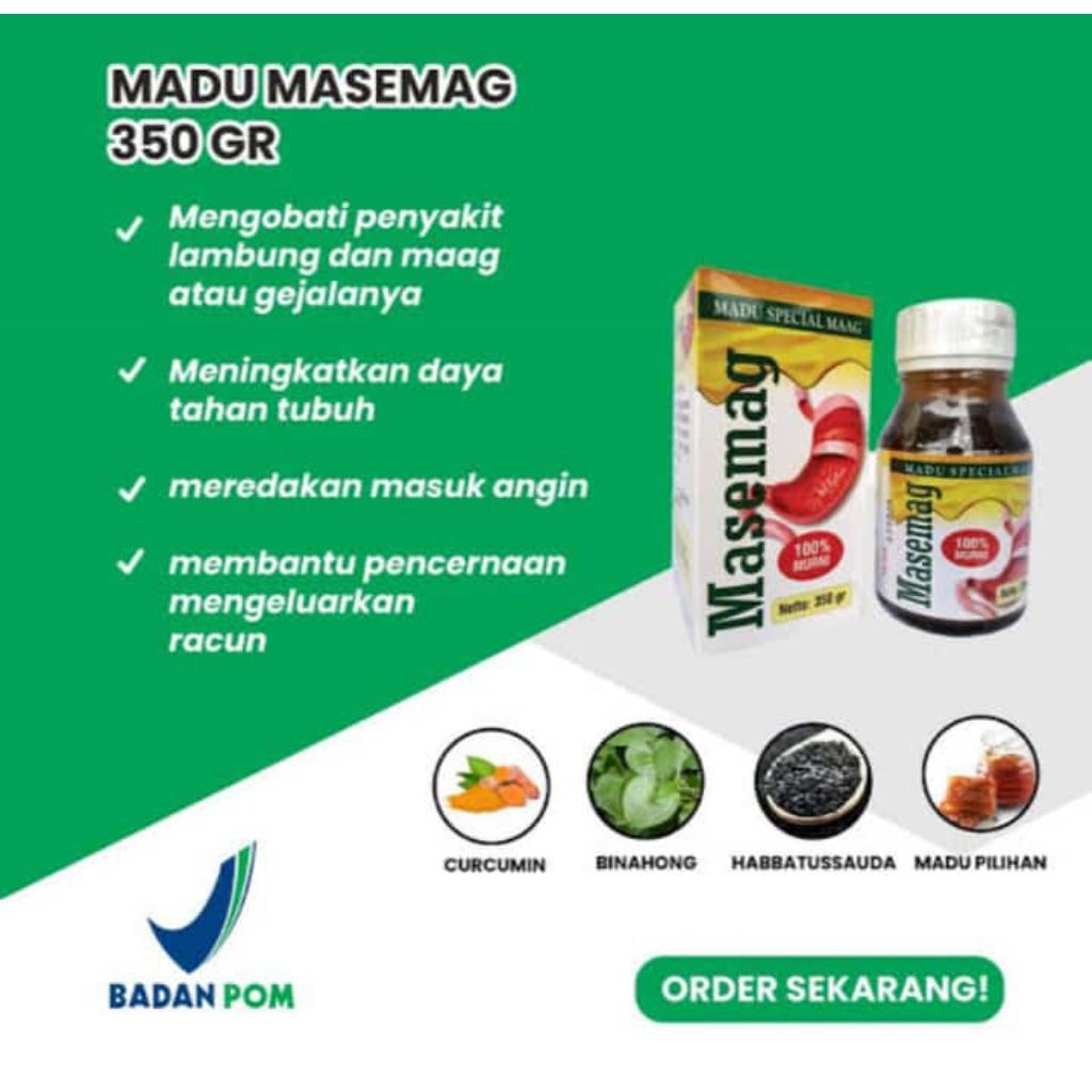 

Madu Masemag 350gr | Madu Lambung