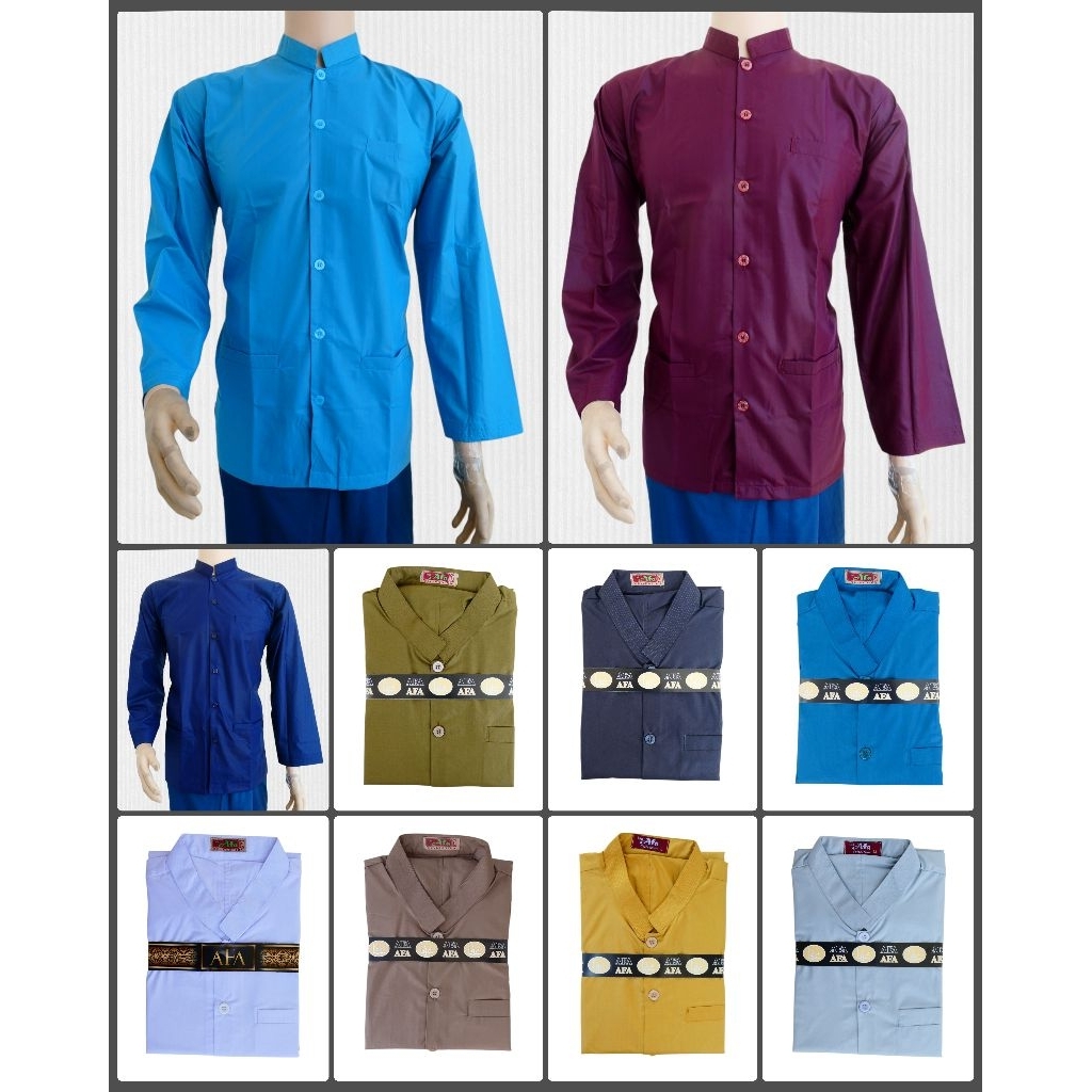 Koko haibah | Koko boss | Baju koko | koko muslim | Baju muslim | Baju takwa | koko casual | pakaian