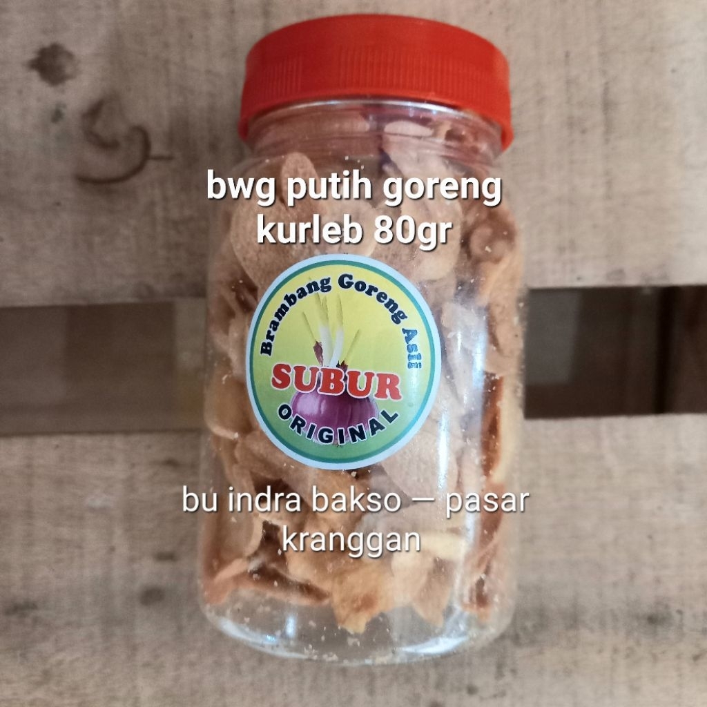 

bawang putih goreng garlic fried kurleb 80gr