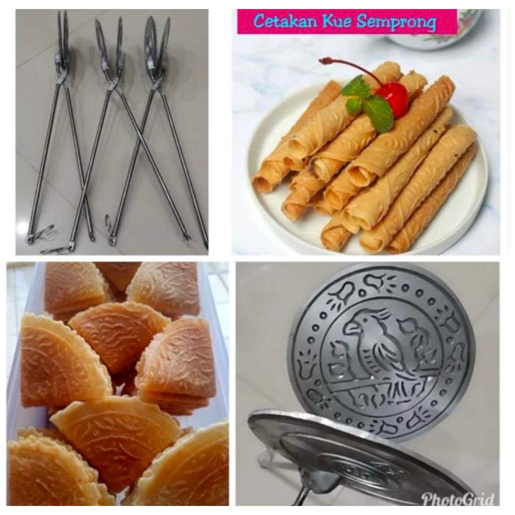 Cetakan Kue Semprong / Cetakan Egg Roll