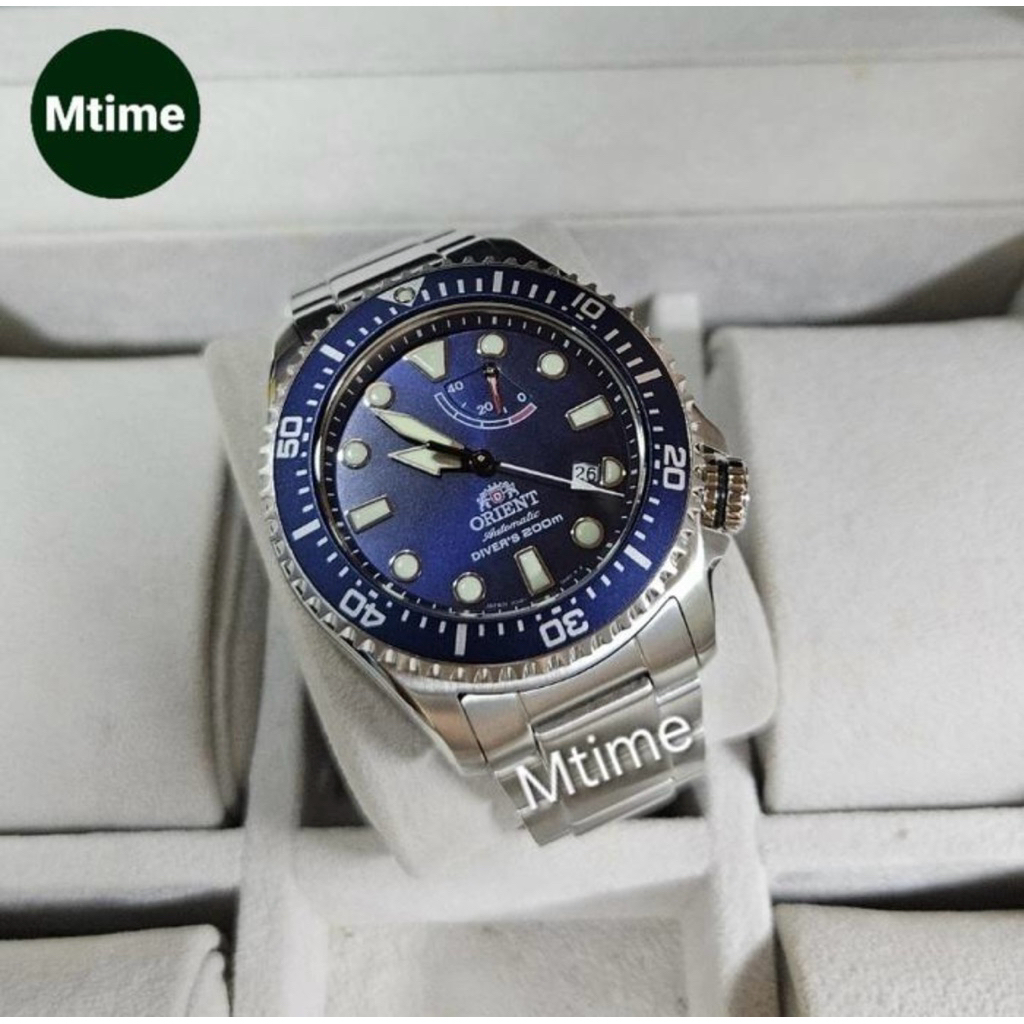 JAM ORIENT DIVER 200M POWER RESERVE BLUE DIAL AUTOMATIC ORIGINAL