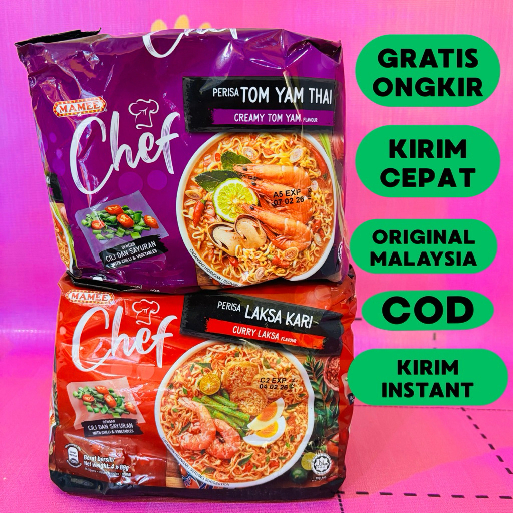 

Mie Chef Malaysia / Mie Malaysia / Mie Kari / Mie Tomyam