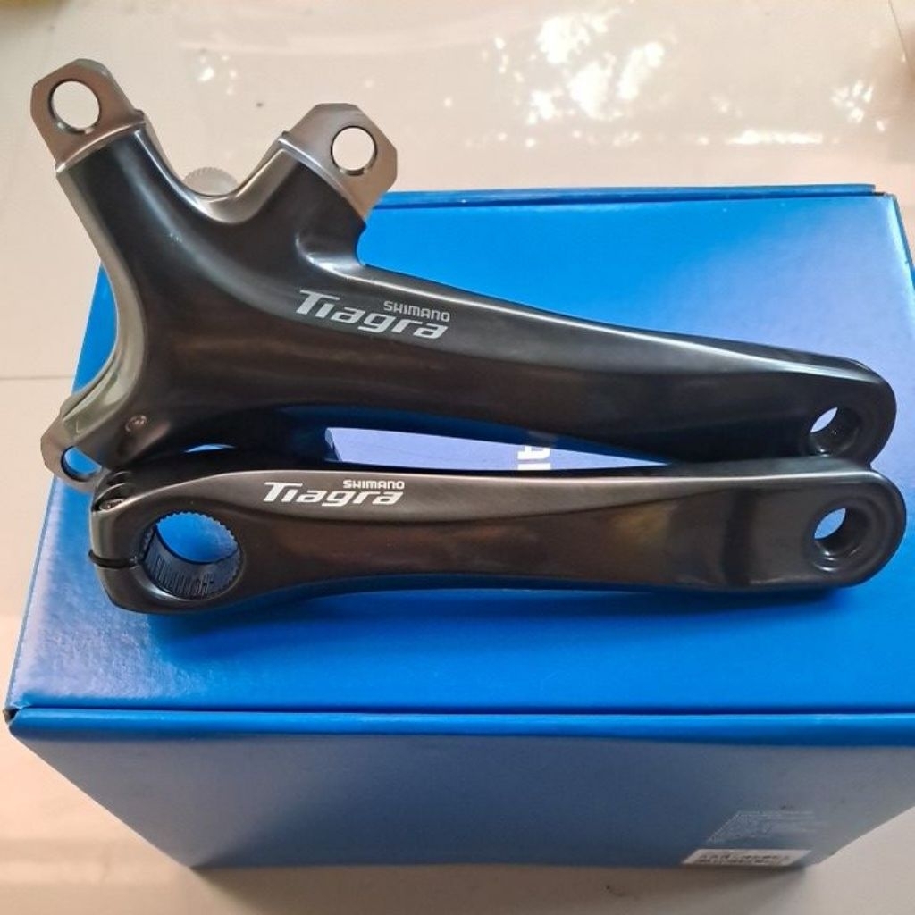 Crank arm shimano Tiagra 4700 kondisi baru, 110 BCD