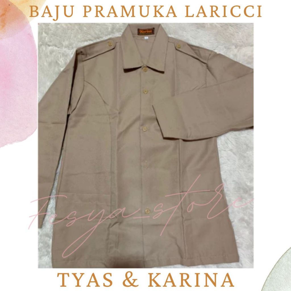 Baju Pramuka Laricci Panjang , Baju Pramuka Laricci , Laricci