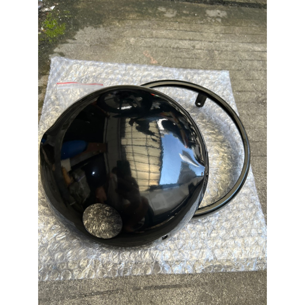 Cover Batok Pesek Lampu 7 inch Motor Custom