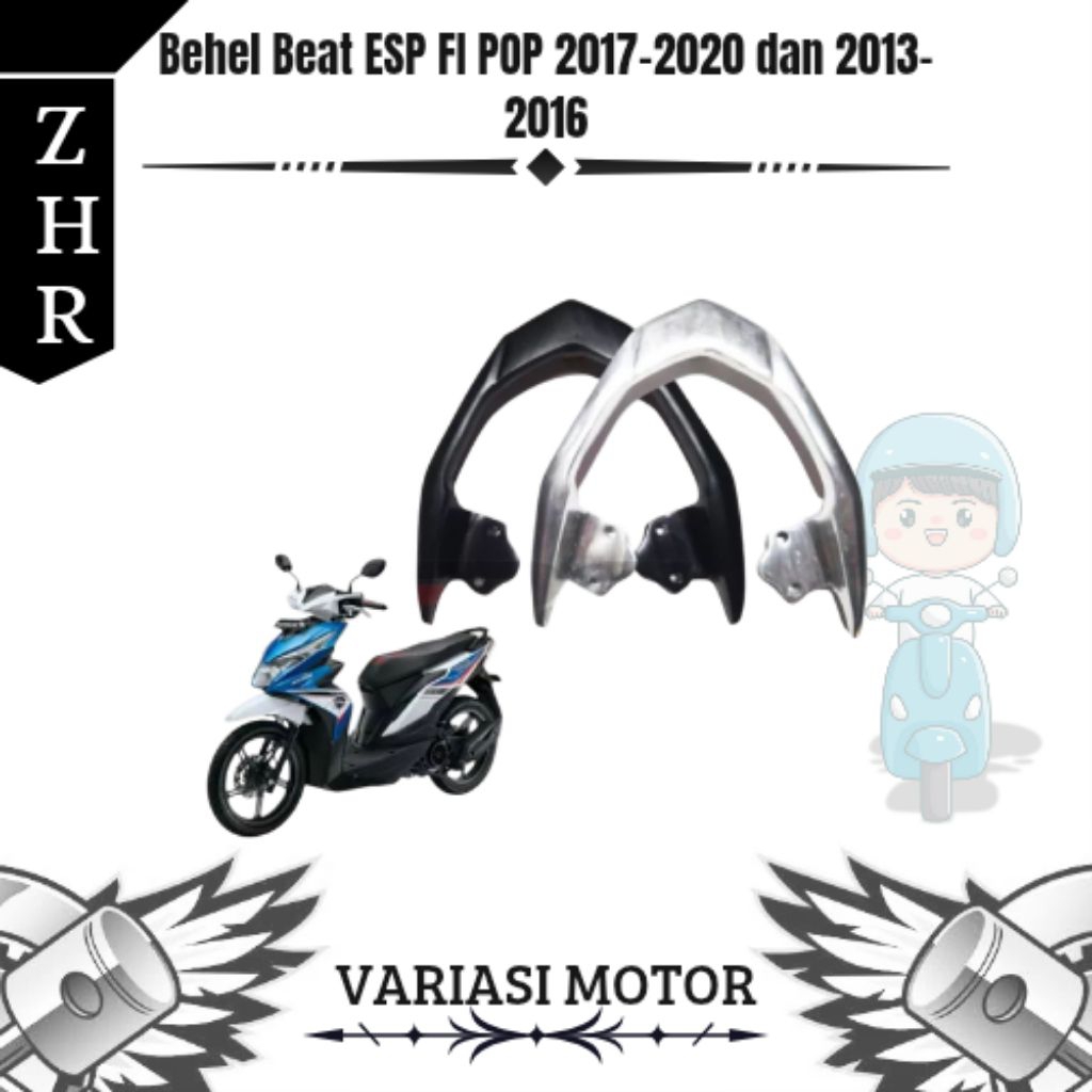 Behel Beat ESP FI POP 2013-2016 & 2017-2020 – Begel Belakang Motor Honda Beat