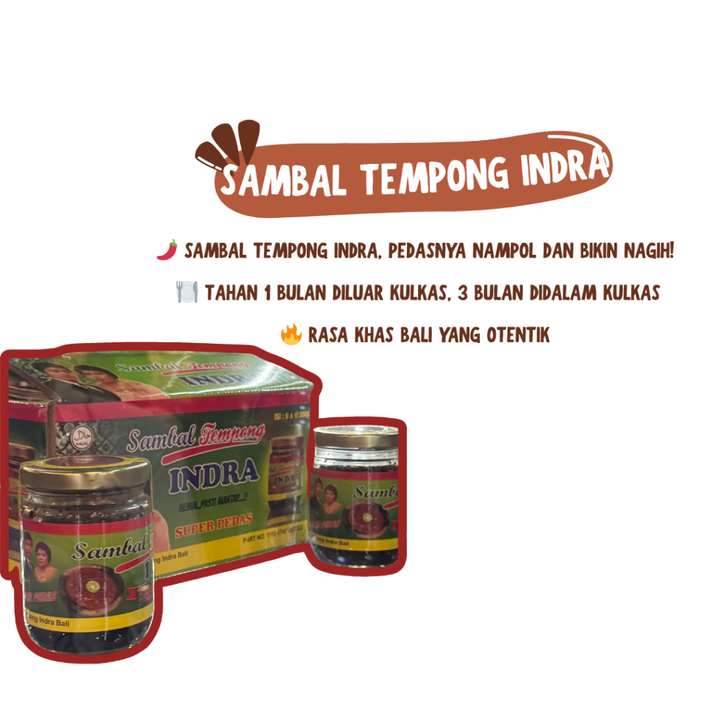 

SAMBAL TEMPONG BU INDRA BALI