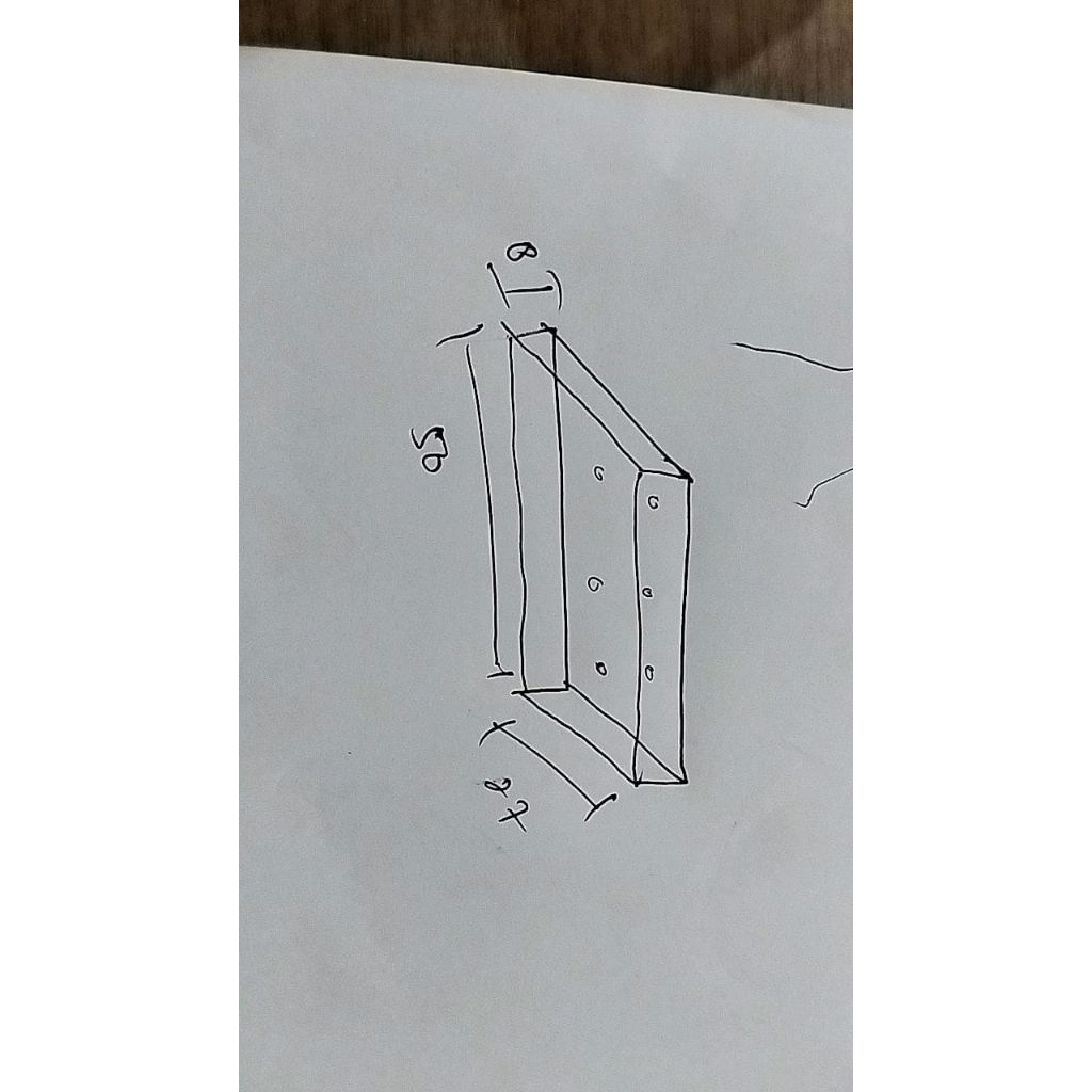 

Box akrilik 50x27x5cm bahan 2mm bening