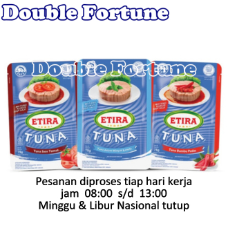 

ETIRA TUNA MATANG KUKUS POUCH 75gr - Ikan Tuna Saus Tomat Pedas 75gr