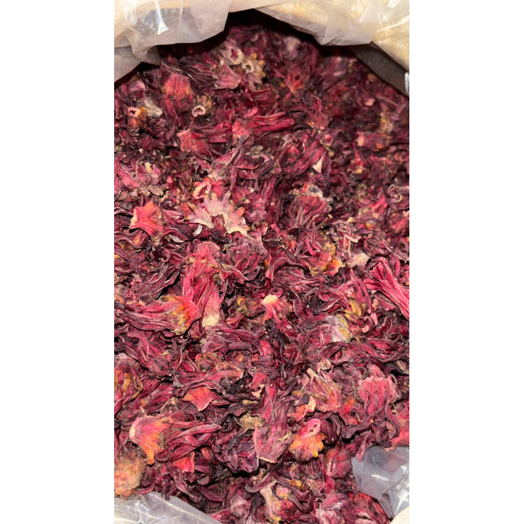 

bunga rosella kering